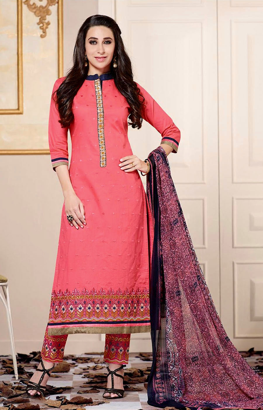Buy Hot Pink Color Salwar Suit Online : 159401 - Straight Salwar Suits